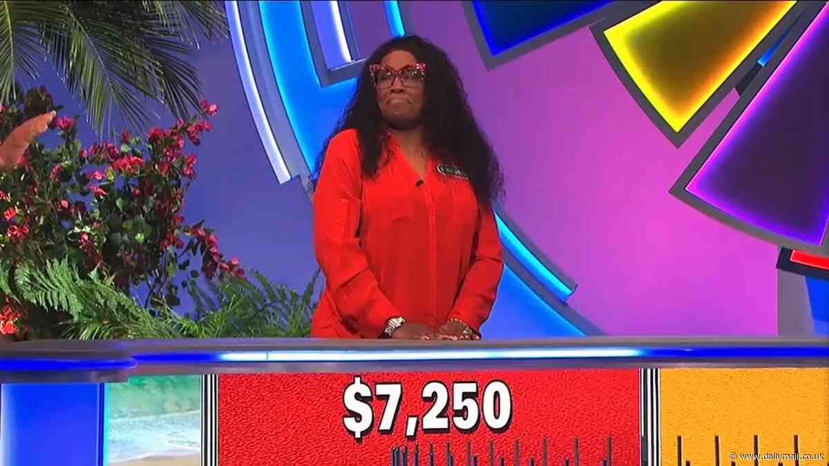 Wheel of Fortune fans left in a frenzy after contestant's embarrassing slip-up cost her over $7,000