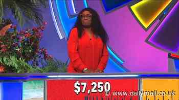Wheel of Fortune fans left in a frenzy after contestant's embarrassing slip-up cost her over $7,000