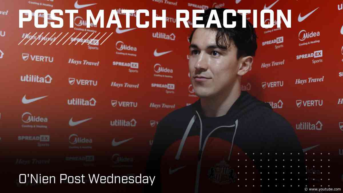 "We'll reflect this summer" | O'Nien Post Wednesday | Post-Match Reaction