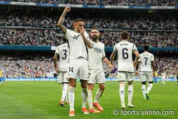 Real Madrid claim 36th Spanish title after Girona stun Barca