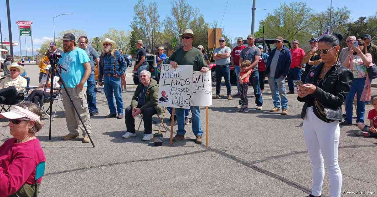 Arch Canyon protest rally at BLM building turns into campaign event