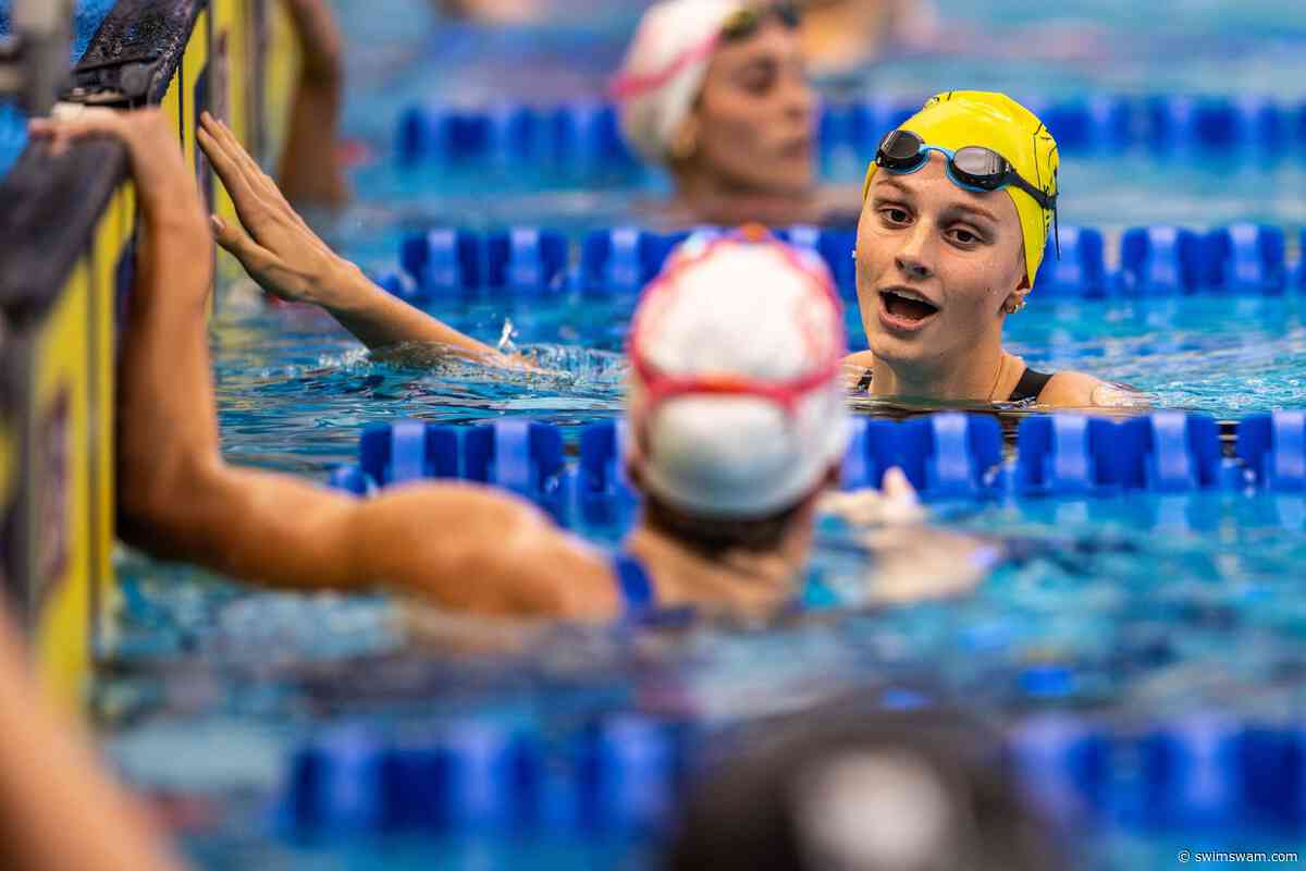 Entries Show Summer McIntosh In 200 Freestyle, Still No 800 Freestyle