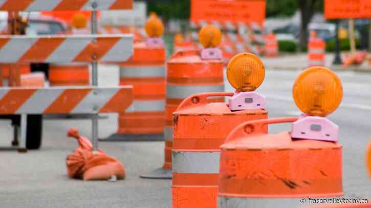 Paving work leads to closures along George Ferguson Way in Abbotsford