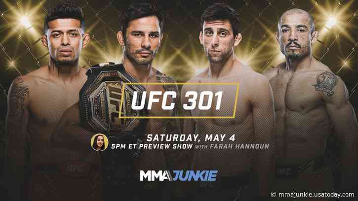 UFC 301: Pantoja vs. Erceg preview show live stream with Farah Hannoun