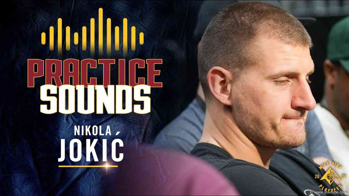 Nikola Jokić Full Post Practice Interview 🎙 | 5/3/24