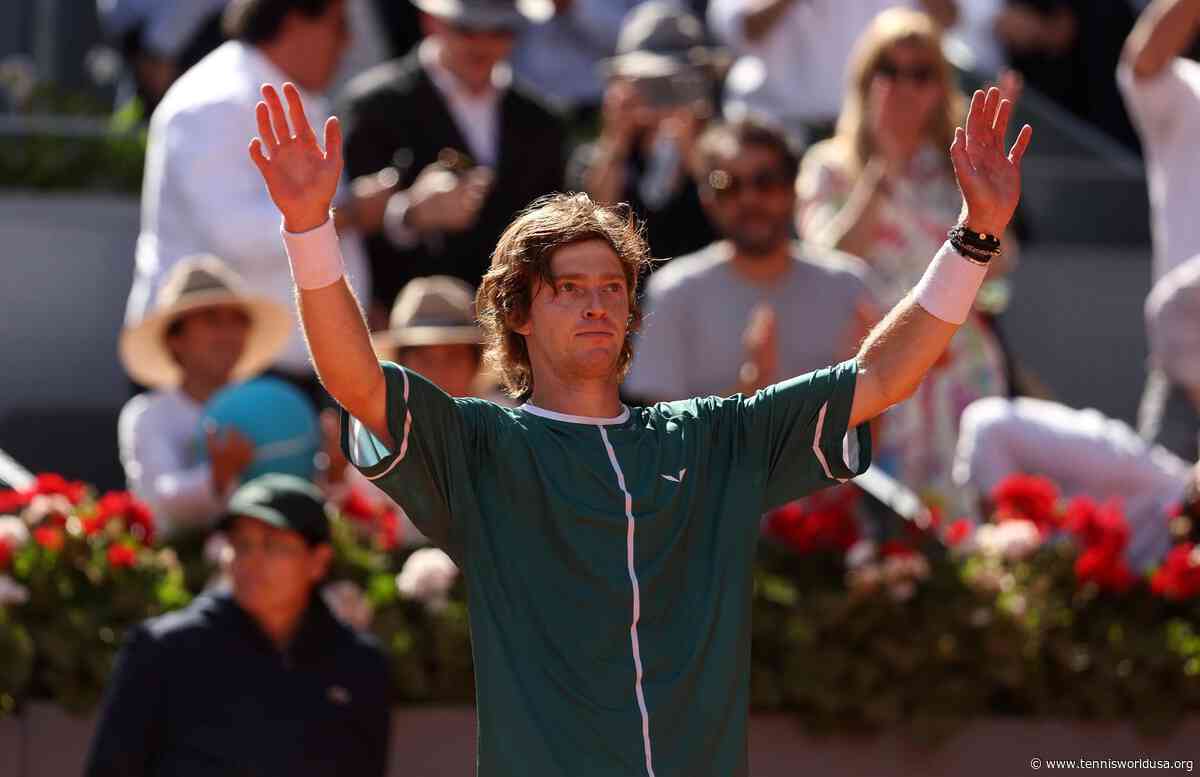 Andrey Rublev gets honest on 'many warnings' that led to him becoming calmer