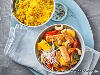Indisches Curry-Mango-Tofu