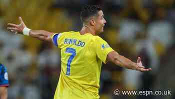 Ronaldo scores perfect hat trick in Al Nassr rout