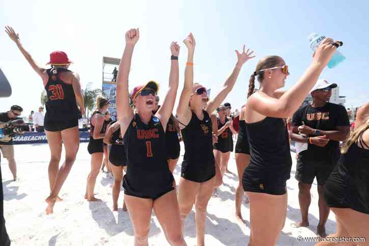 USC, UCLA will rematch in NCAA beach volleyball final