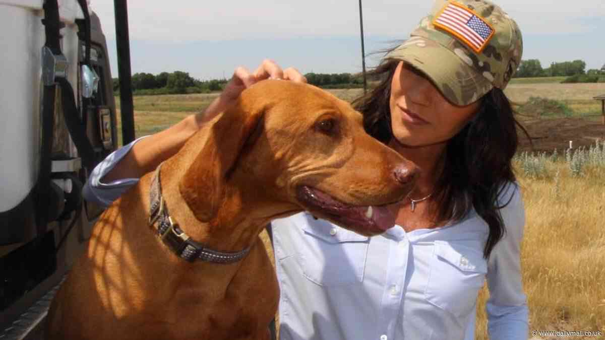 GOP group is forced to cancel Kristi Noem fundraiser after receiving death threats following South Dakota Governor's revelation that she slaughtered puppy for being naughty