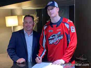 First overall pick in OHL Draft finally in fold as Belchetz signs on with Spitfires