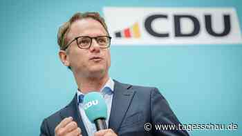 CDU-Generalsekretär Linnemann spricht sich gegen Koalition mit Grünen aus