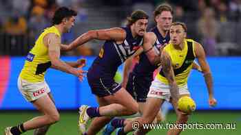 LIVE AFL: Freo’s shock sub call raises eyebrows as Tigers buoyed by big boost