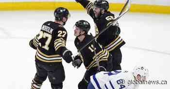 Leafs eliminated from NHL playoffs with Game 7 OT loss to Bruins