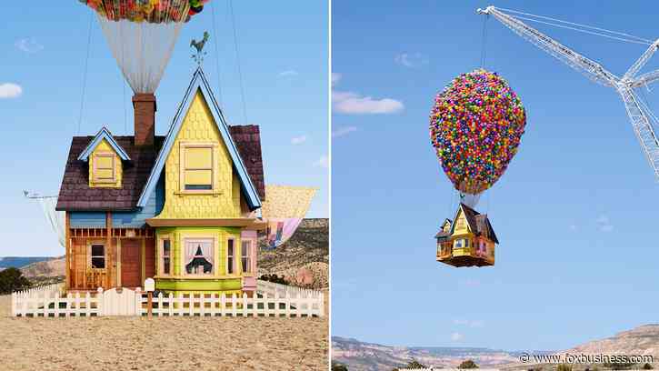 Airbnb replicates house from Disney's 'Up' that actually floats