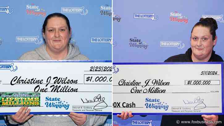 Massachusetts woman wins second $1M lottery prize in span of 10 weeks