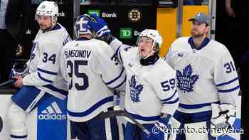 Pastrnak scores winner, Bruins down Leafs 2-1 in overtime in Game 7
