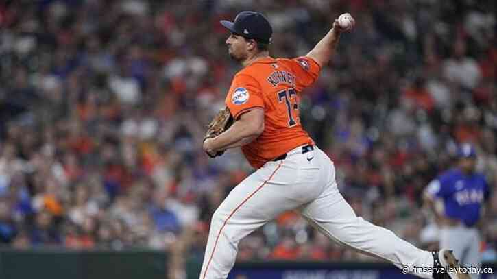 Blue Jays acquire right-handed reliever Joel Kuhnel from Astros