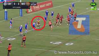 NRL hands down punishment for Dogs star’s contrary conduct after referee shove