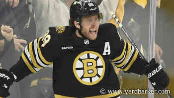 David Pastrnak Plays Hero Sending the Bruins to Round 2