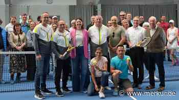 Schongauer Tennisspieler freuen sich: Neue Halle ist „wie ein Sechser im Lotto“