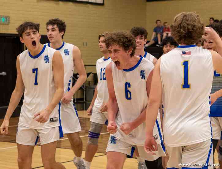 Santa Margarita boys volleyball sweeps Servite to advance to CIF-SS Division 2 final