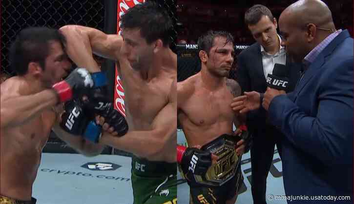 UFC 301 results: Alexandre Pantoja ekes by Steve Erceg to retain title in thrilling five-round battle