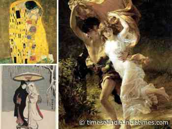 5 paintings of people in love by famous artists