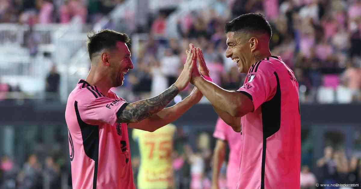 Grote Messi-en-Suárez-show: Argentijn schrijft MLS-historie met goal en vijf assists in één helft