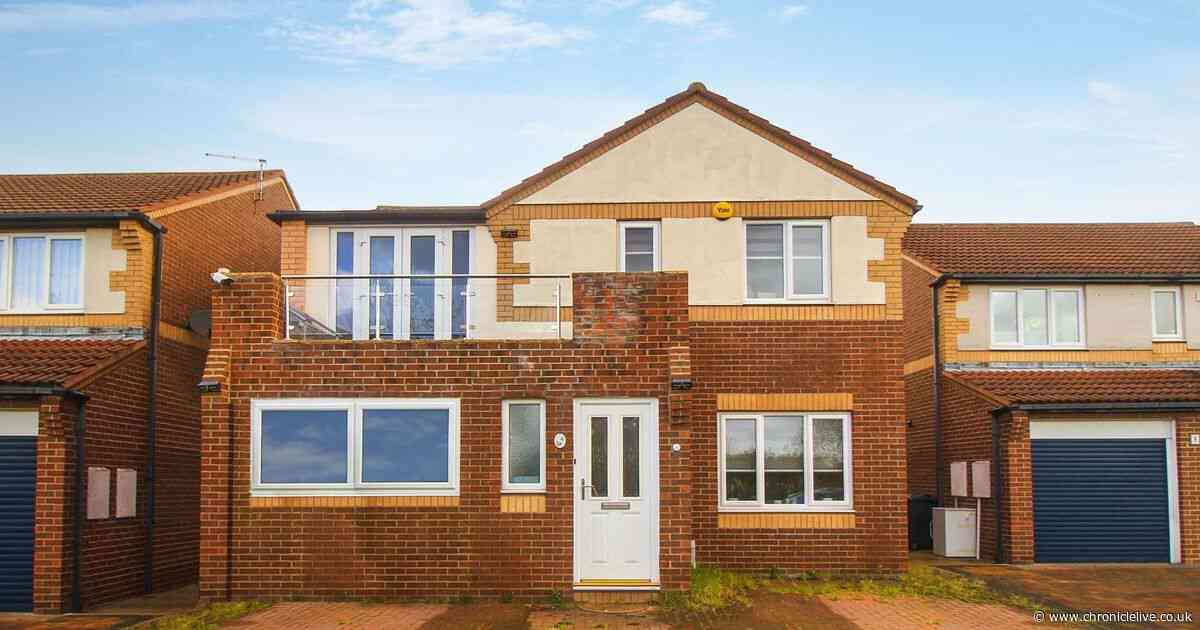 A look inside a 'stunning' three-bedroom property in a tranquil suburb of North Shields