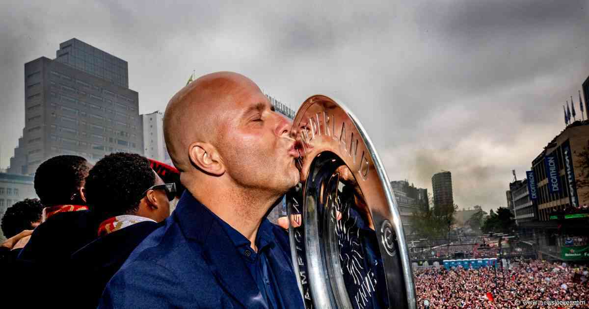 Honderd keer Arne Slot bij Feyenoord: coach hoort bij elite in de Kuip