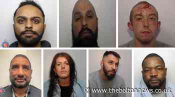 Seven Bolton criminals dealt jailed over course of April