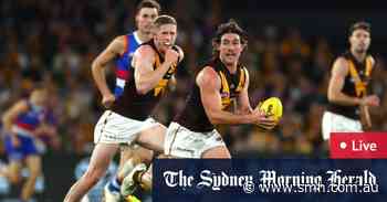 AFL 2024 round eight LIVE updates: Hawks threaten an upset against Dogs at Marvel; GWS Brownlow hope cleared of serious injury, while forward handed three-match ban