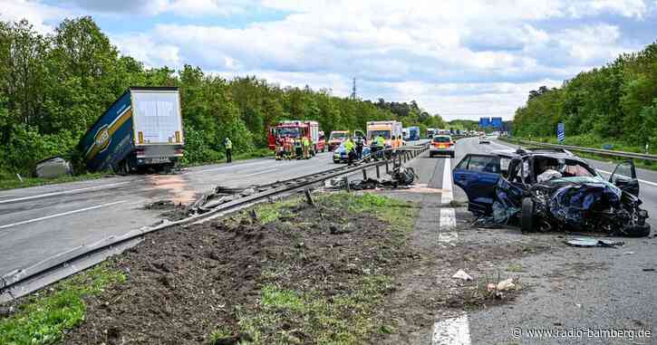 Tote bei schwerem Lkw-Unfall auf A6