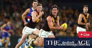 AFL 2024 round eight LIVE updates: Hawks cause boilover against Dogs at Marvel; GWS Brownlow hope cleared of serious injury, Brown handed three-match ban