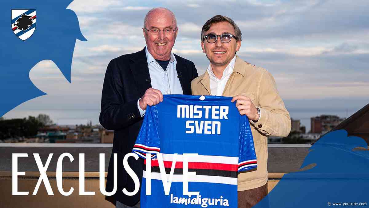Il ritorno di Sven: Eriksson riabbraccia la Samp