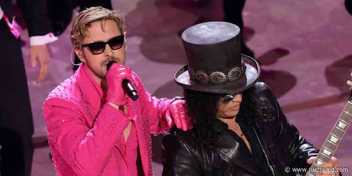 Ryan Gosling Talks Slash's 'I'm Just Ken' Cameo at Oscars 2024, Says It was 'Very Tense' for 1 Reason