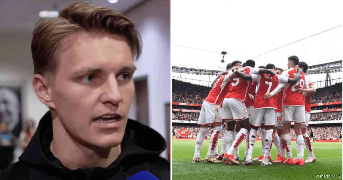 ‘We’re so lucky to have him’ – Martin Odegaard hails Declan Rice and sends message to Arsenal fans