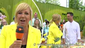 Peinlicher Patzer im „ZDF-Fernsehgarten”: Andrea Kiewel kennt Namen von Promi-Gast nicht