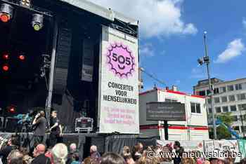 LIVE. Volg hier de 505-concerten voor menselijkheid in Antwerpen