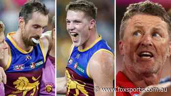 Lion-hearted: Brisbane survives FOUR first-half injuries as listless Suns embarrassed