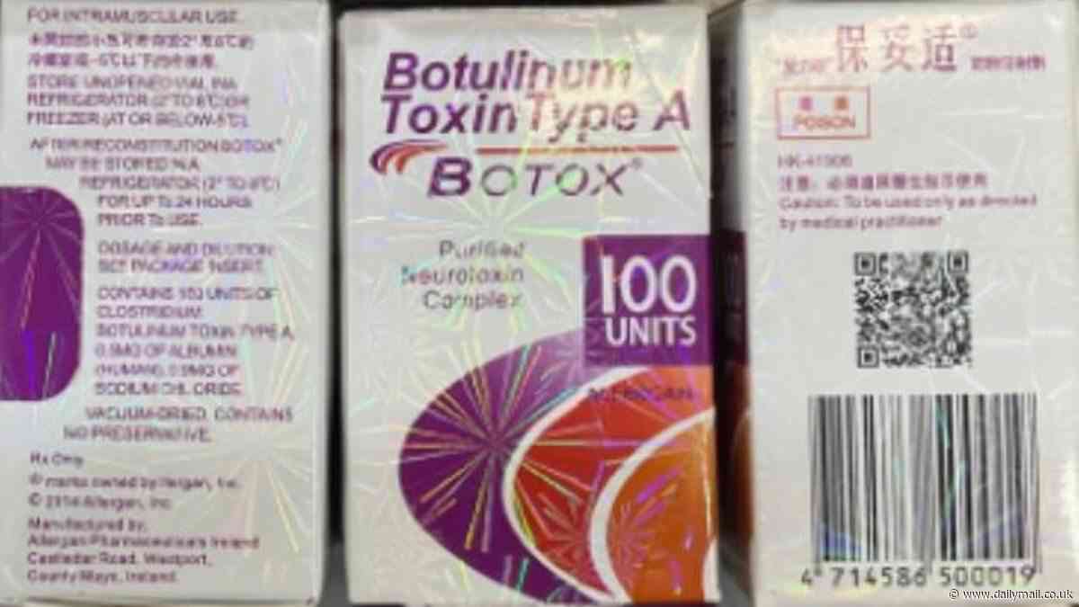 Plastic surgeons issue warning over counterfeit Botox that has left 22 women with horrendous reactions