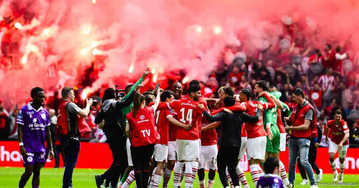 Eindhoven in extase: PSV pakt 25ste landstitel na doelpuntrijk kampioensduel met Sparta