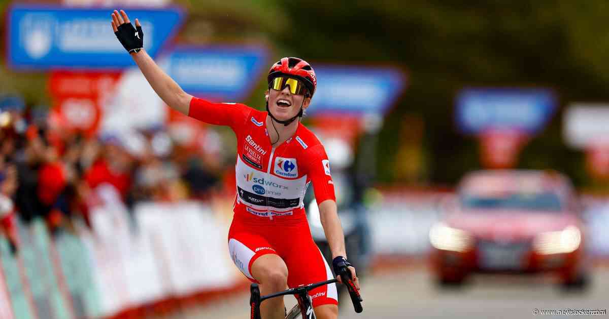Demi Vollering geeft eindzege Vuelta extra glans met tweede ritzege