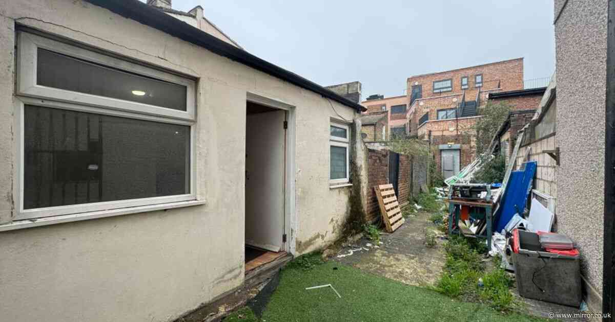 Depressing one-bedroom converted outhouse in London goes on the market for £90,000