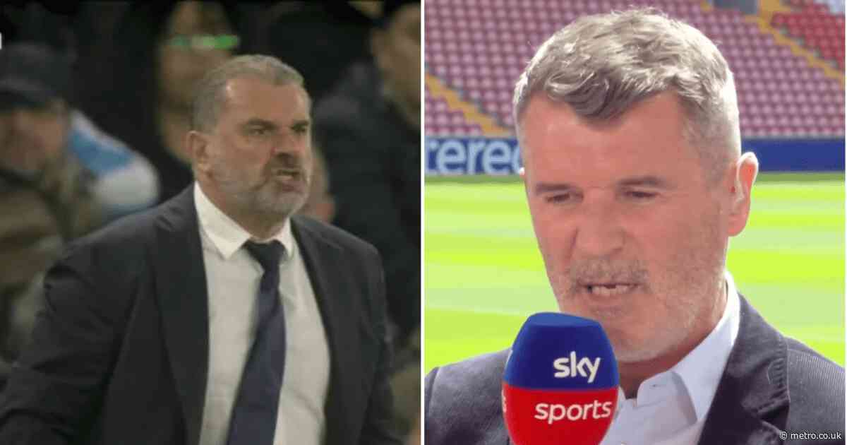 Roy Keane explains why he ‘enjoyed’ Ange Postecoglou’s furious reaction to Tottenham’s defeat at Chelsea