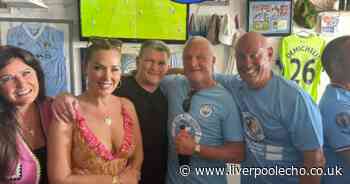 Ricky Hatton and Claire Sweeney share holiday snap