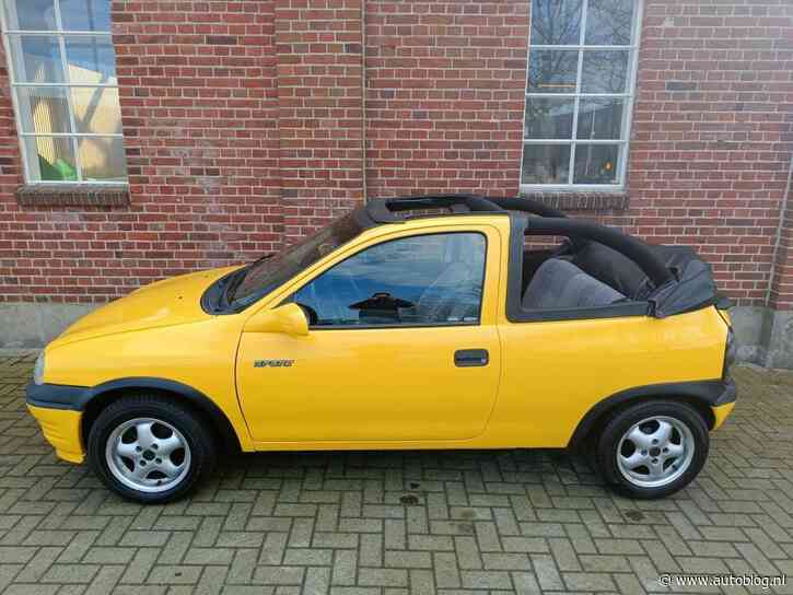 Koop deze Nederlandse(!) Opel Corsa Cabrio op Marktplaats