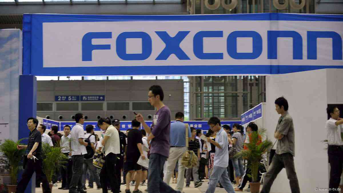 Anstieg um 19 Prozent: Foxconn meldet Rekordumsatz im April