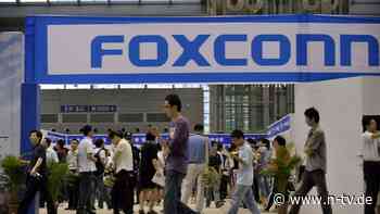 Anstieg um 19 Prozent: Foxconn meldet Rekordumsatz im April